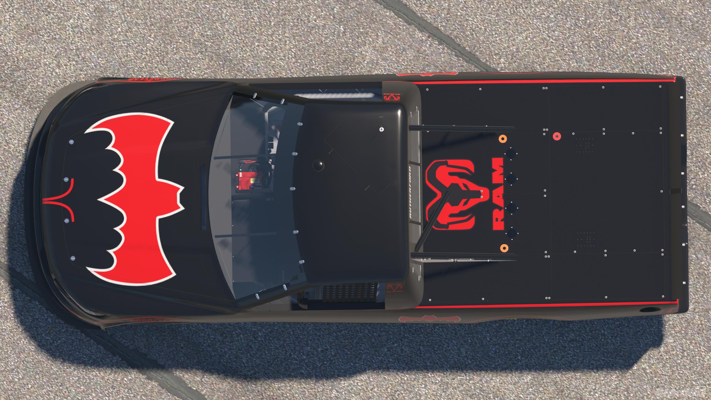 Preview of Batmobile RAM, Blank Number by Corey Rutherford
