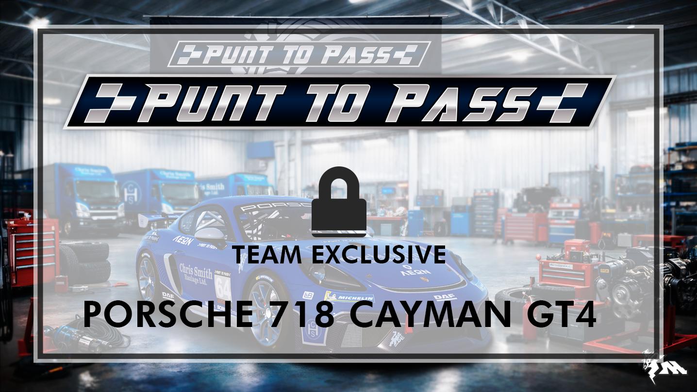Preview of Punt To Pass - Porsche 718 Cayman GT4 by Mabus T.