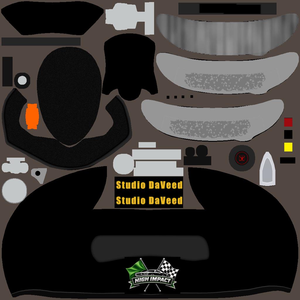 Preview of 1969 Dodge Charger High-Impact Series Helmet by Dave Whitney