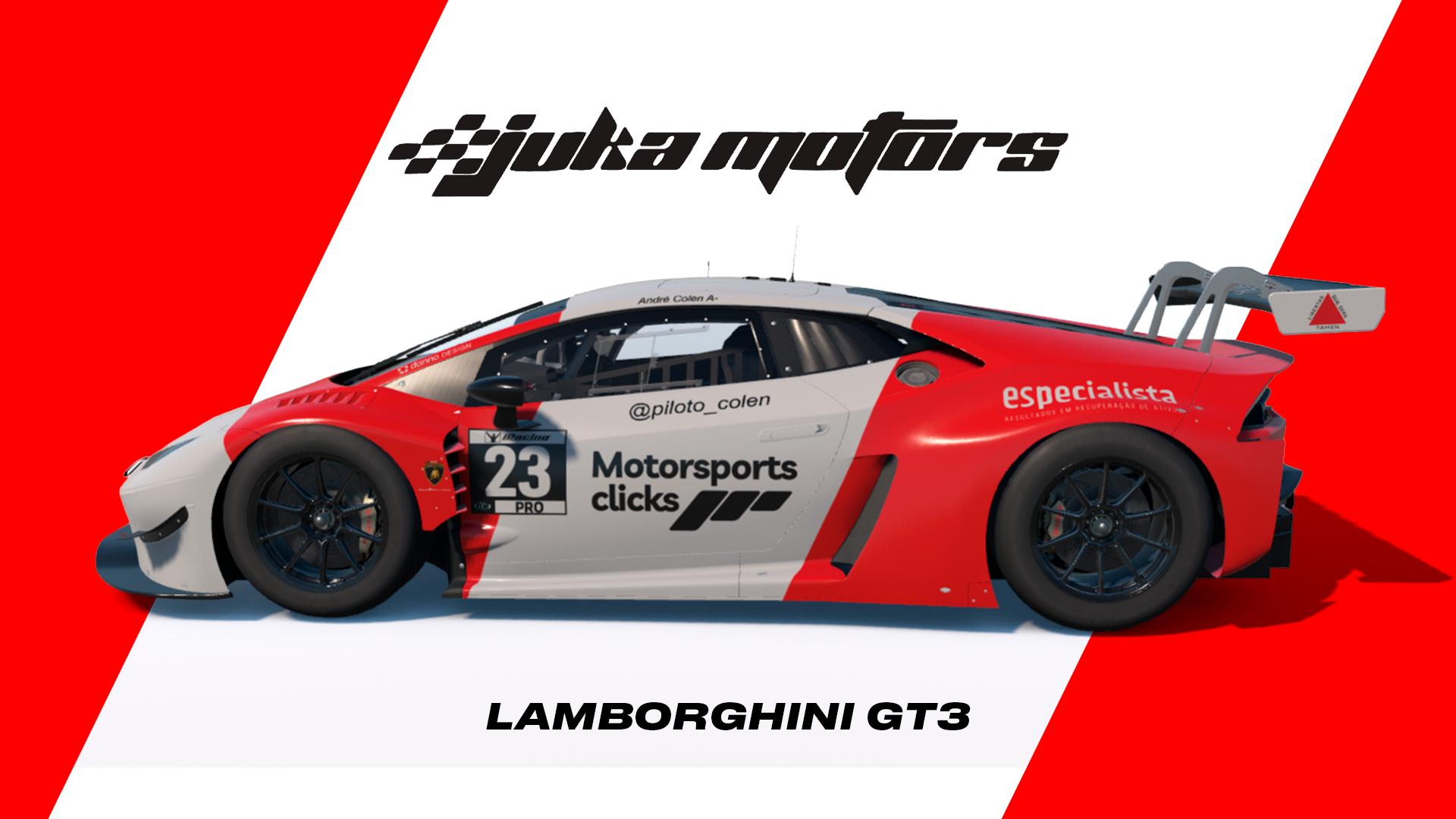 Preview of André Colen | Juka Motors | Lamborghini GT3 by Danilo Vaz