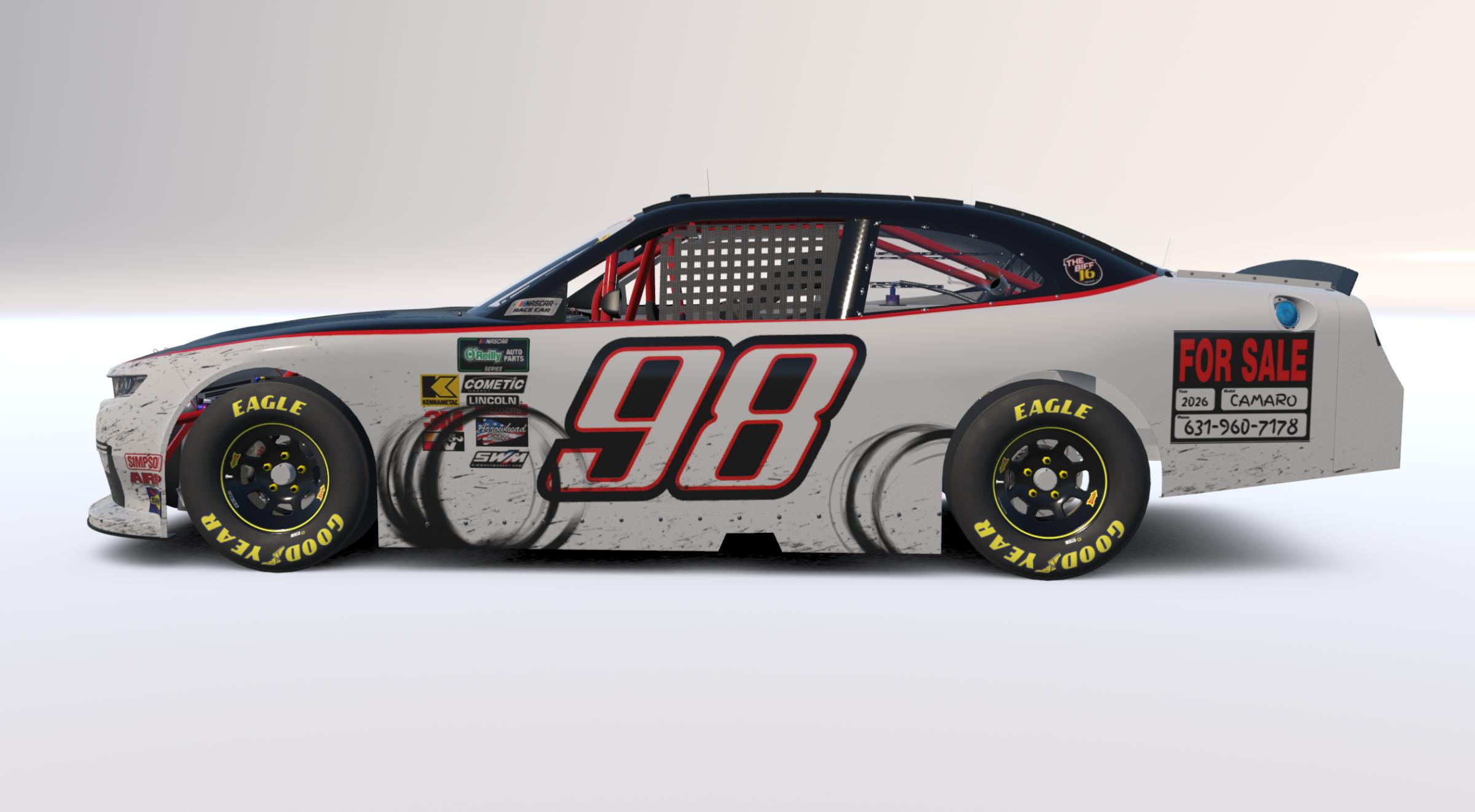 Preview of Used and Abused OReilly Camaro - With Number by Bradley White6