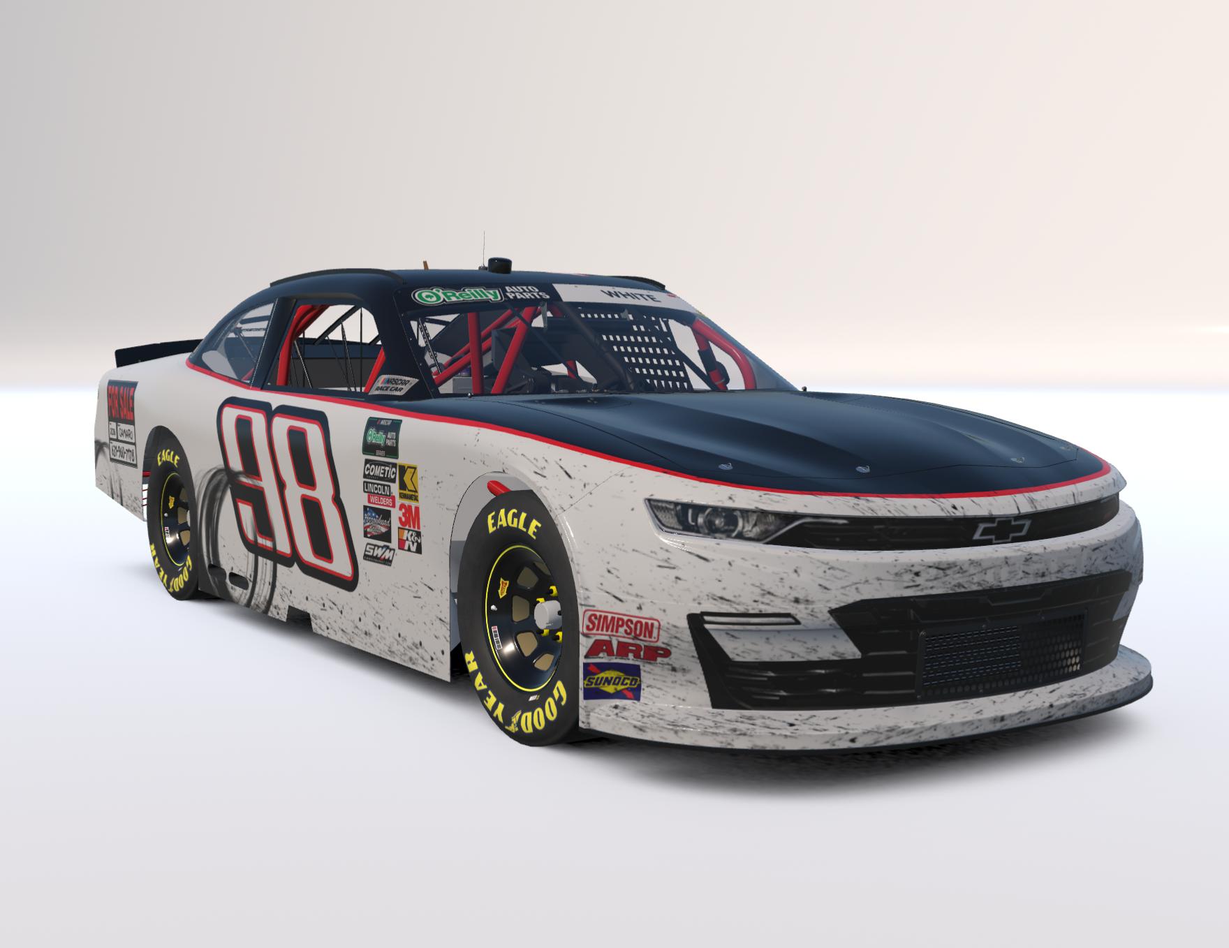 Preview of Used and Abused OReilly Camaro - With Number by Bradley White6