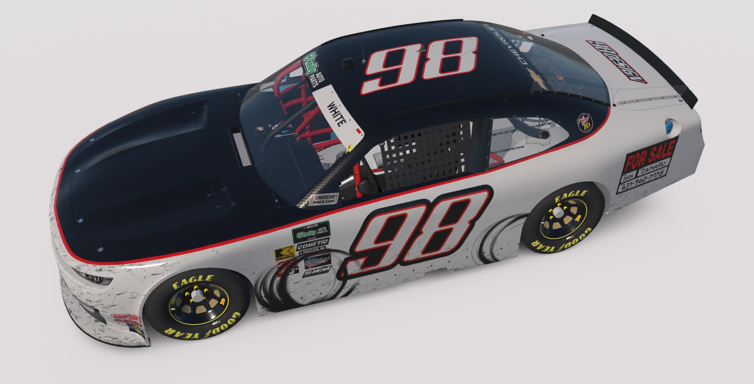 Preview of Used and Abused OReilly Camaro - With Number by Bradley White6
