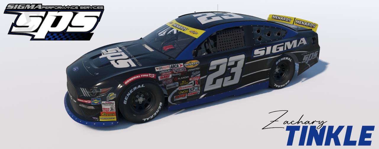 Preview of SIGMA Performance Services Ford #23 concept by Zachary Tinkle