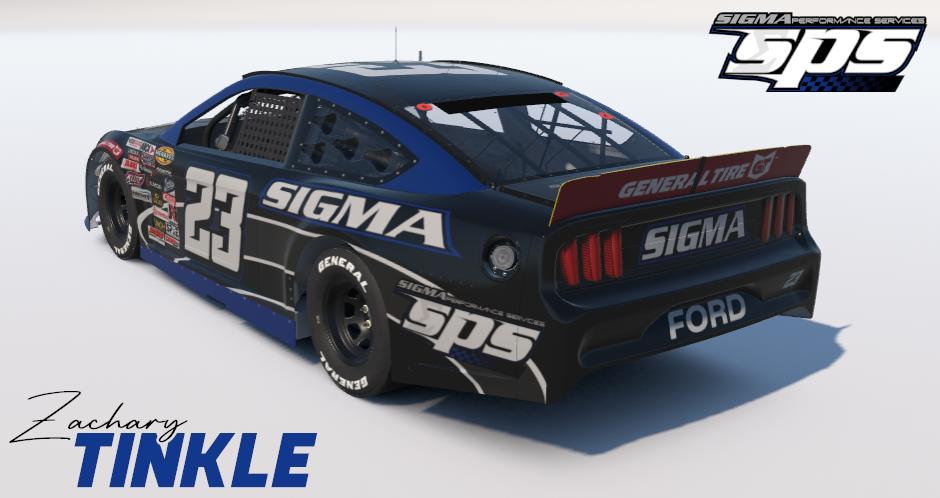 Preview of SIGMA Performance Services Ford #23 concept by Zachary Tinkle