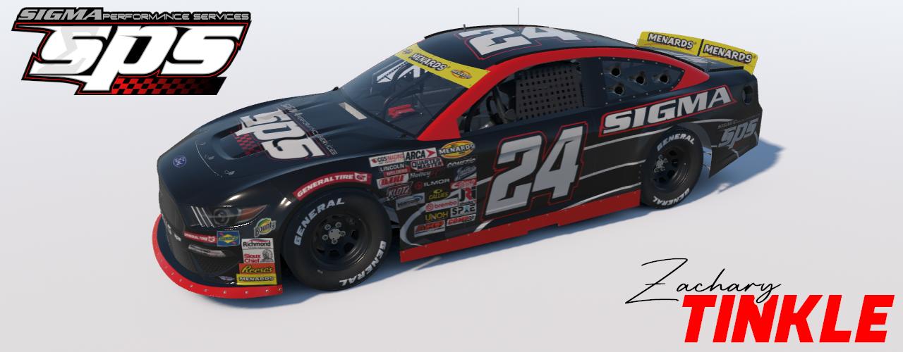 Preview of SIGMA Performance Services Ford #24 concept by Zachary Tinkle