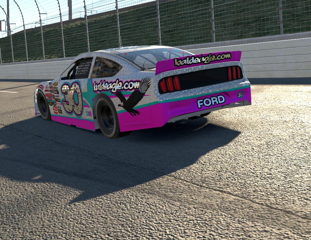 Preview of ARCA Ford Mustang 90s bald eagle by Derrick Ackley