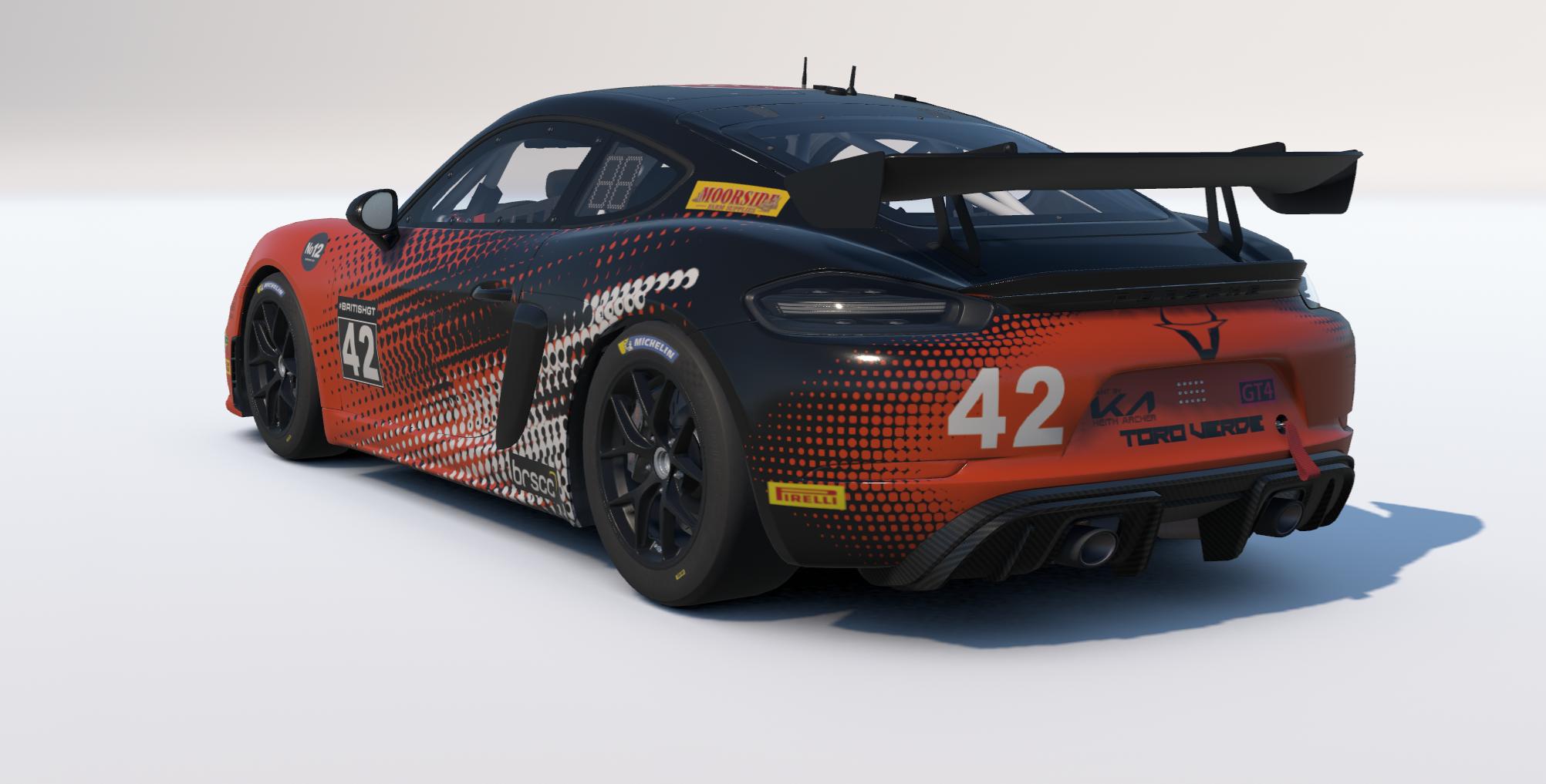 Preview of Toro Verde Car#42 British GT - Luke Shaw and Jack Mitchell - Ginetta G56 by Keith Archer