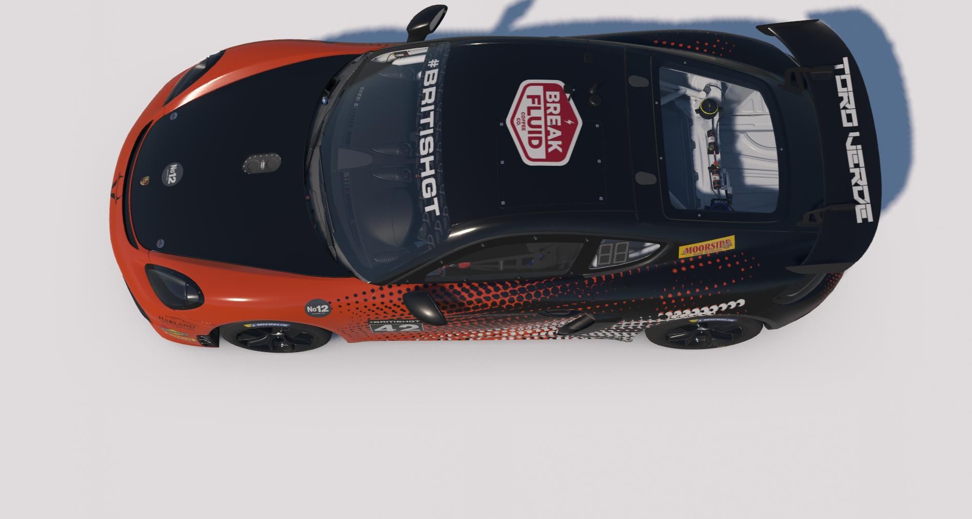 Preview of Toro Verde Car#42 British GT - Luke Shaw and Jack Mitchell - Ginetta G56 by Keith Archer