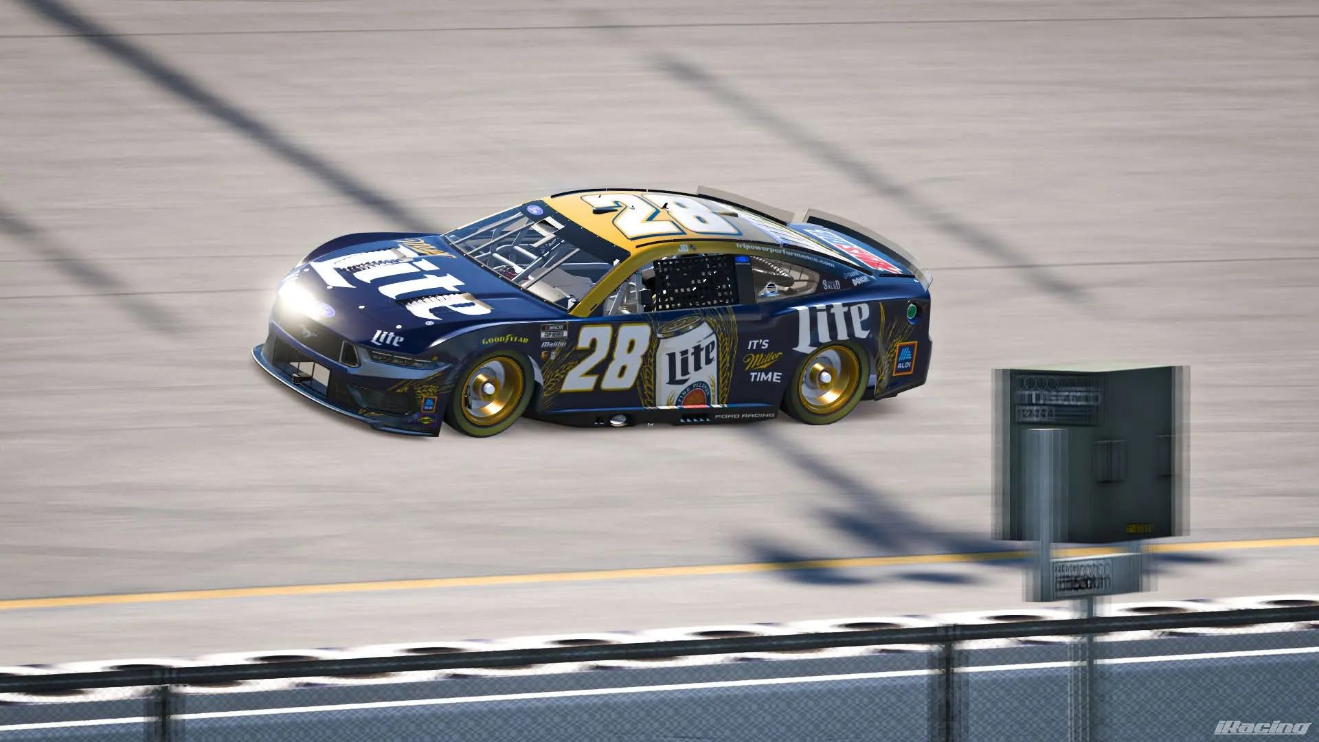 Preview of Miller Lite NO# Next Gen Ford Mustang by Joseph R Davis