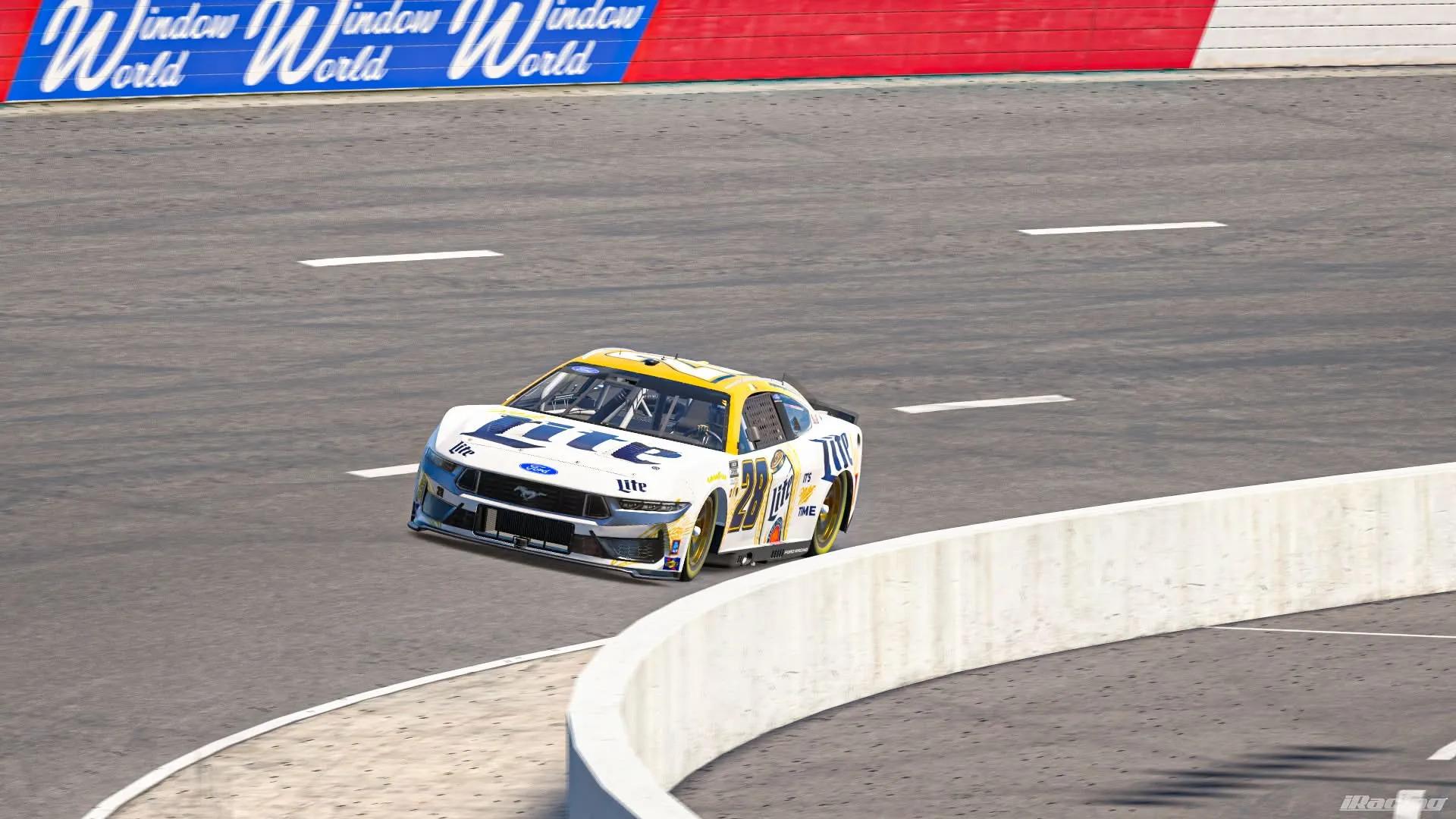 Preview of Miller Lite Inverted #28 Next Gen Ford Mustang by Joseph R Davis