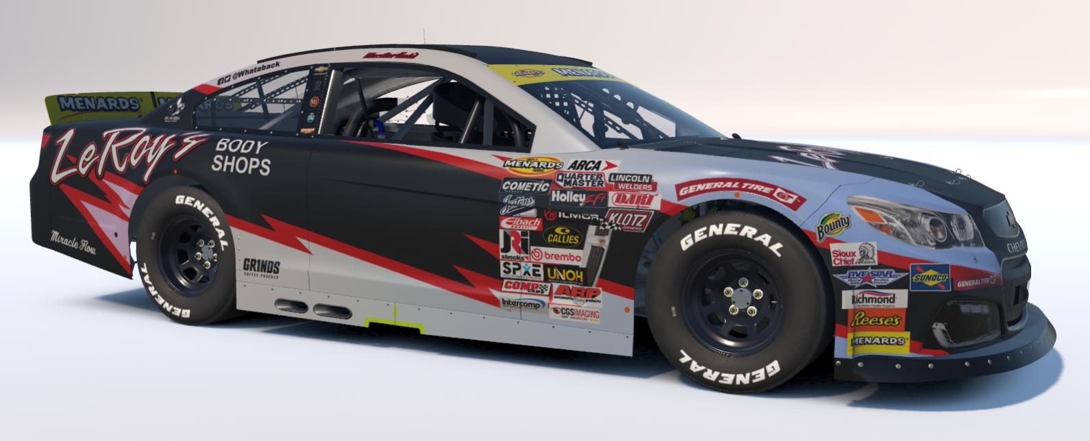 Preview of LeRoys Body Shop ARCA Chevrolet SS - WESTERFIELD by Jeff T Evans