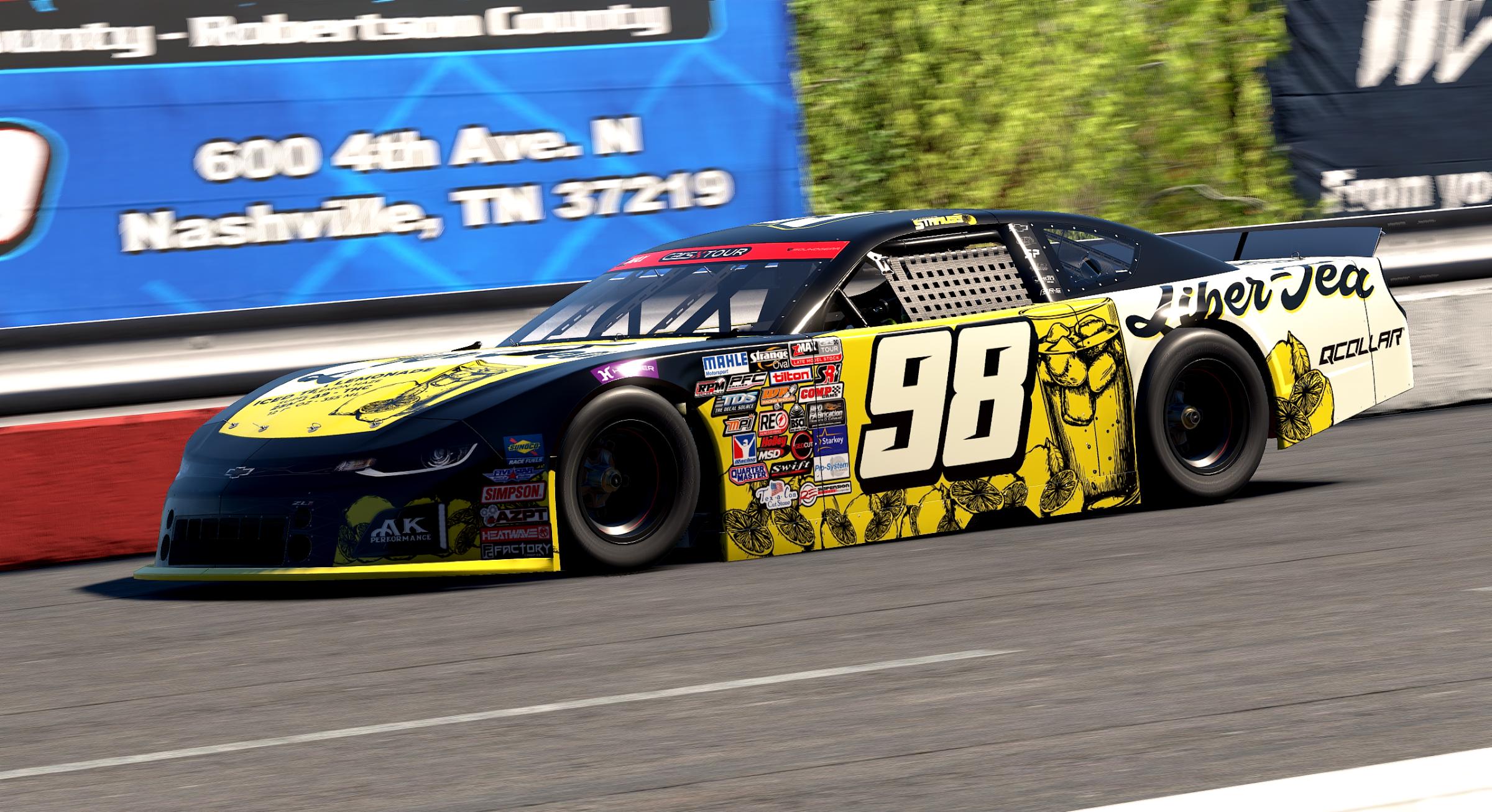Preview of #98 Donovan Strauss Liber-Tea Chevy Camaro (CARS Tour 2026) by JD Laird