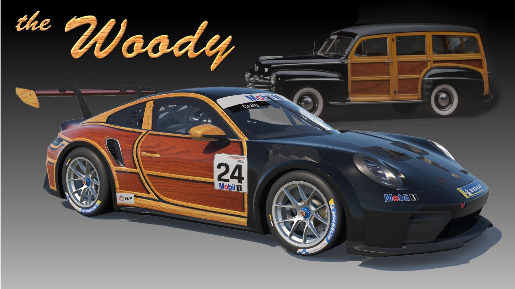Preview of Porsche 992 2 Cup Woody by Don Craig