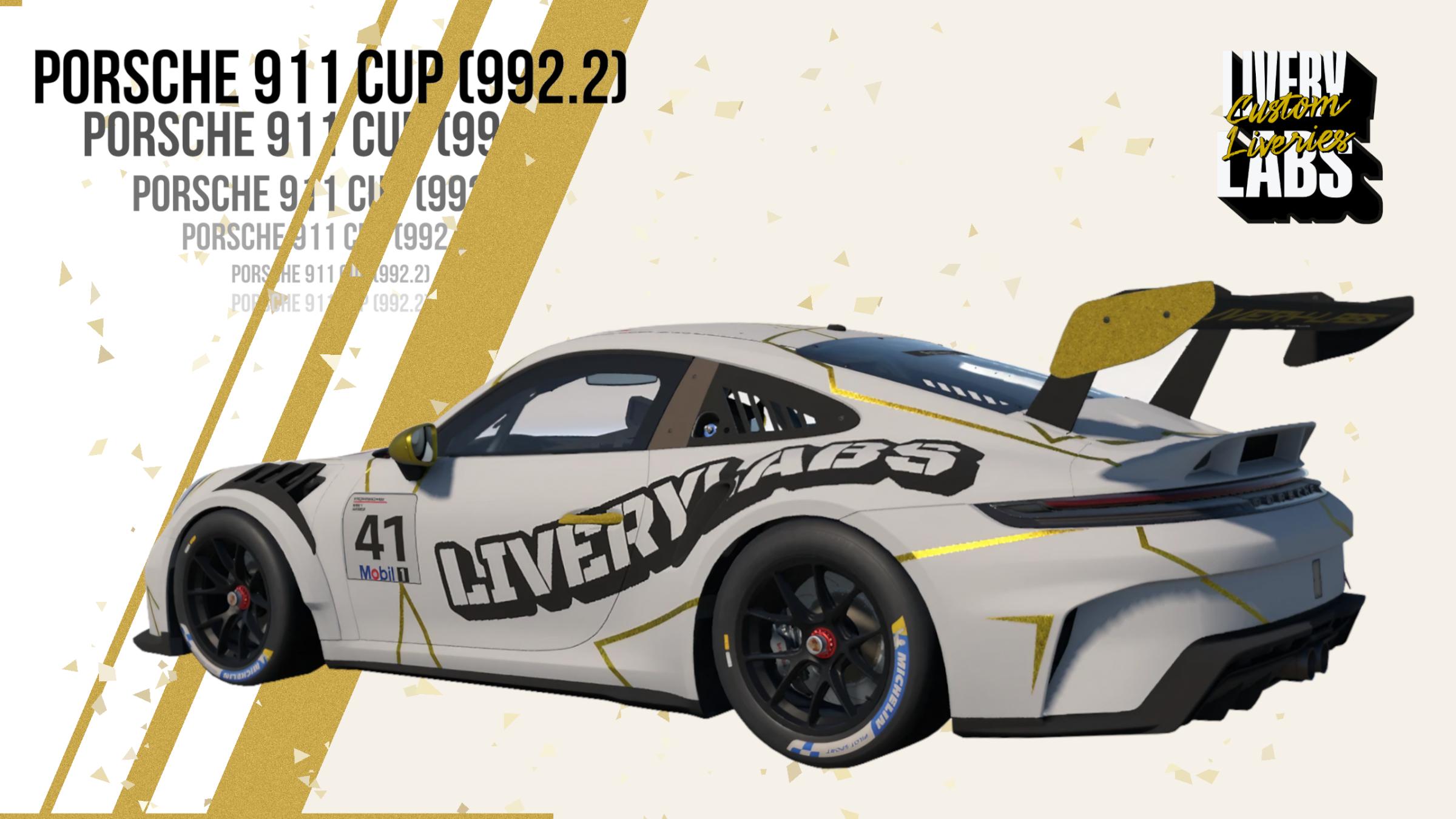 Preview of Porsche 911 Cup (992.2) by LiveryLabs by Luca Folliero