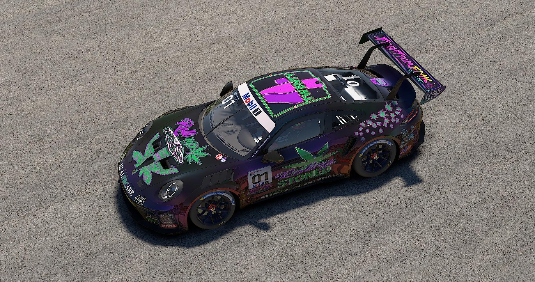 Preview of "CHROMALUSION" Rolling Stoned 420 Racing by Christopher R.