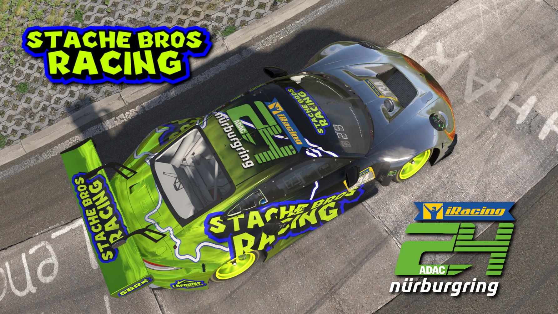 Preview of Stache Bros Racing Nürburgring 24h Porsche 911 GT3 R by Mike Lofquist2