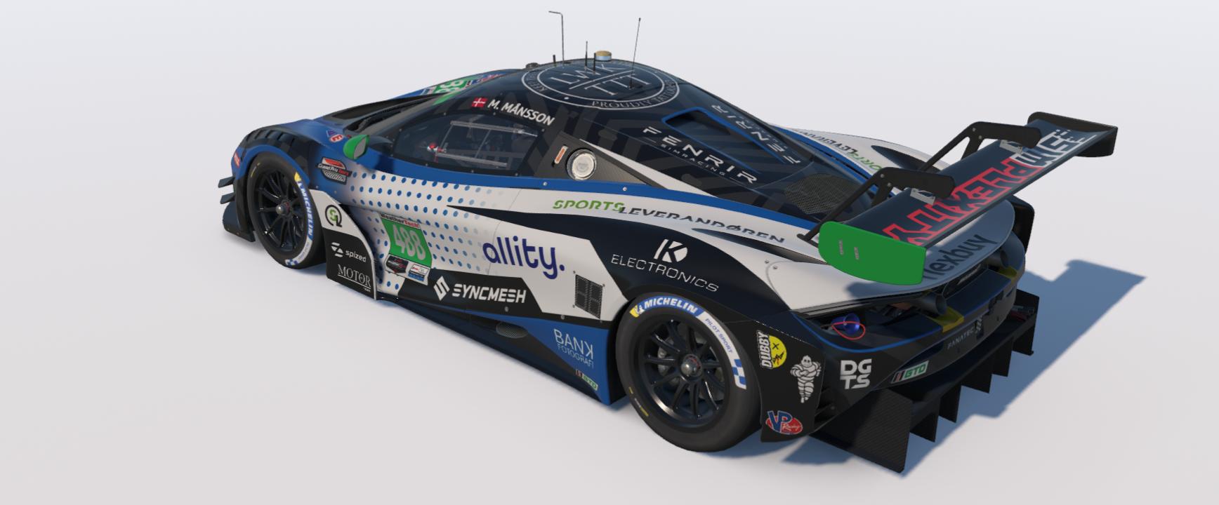 Preview of FSR McLaren GT3 by Mathias M&aring;nsson