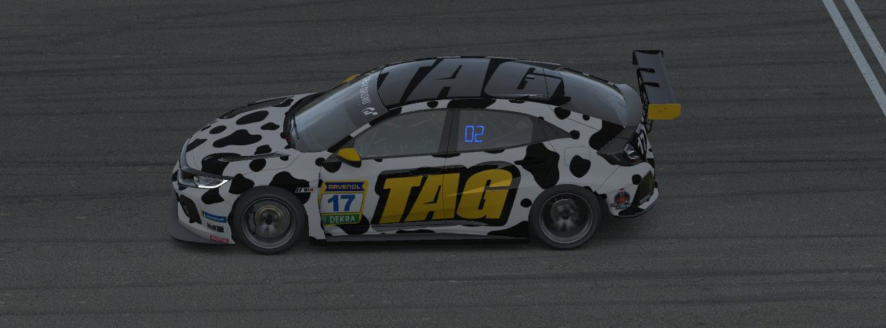 Preview of Honda Civic Mootec TCR Yellow by Andy M Hudson