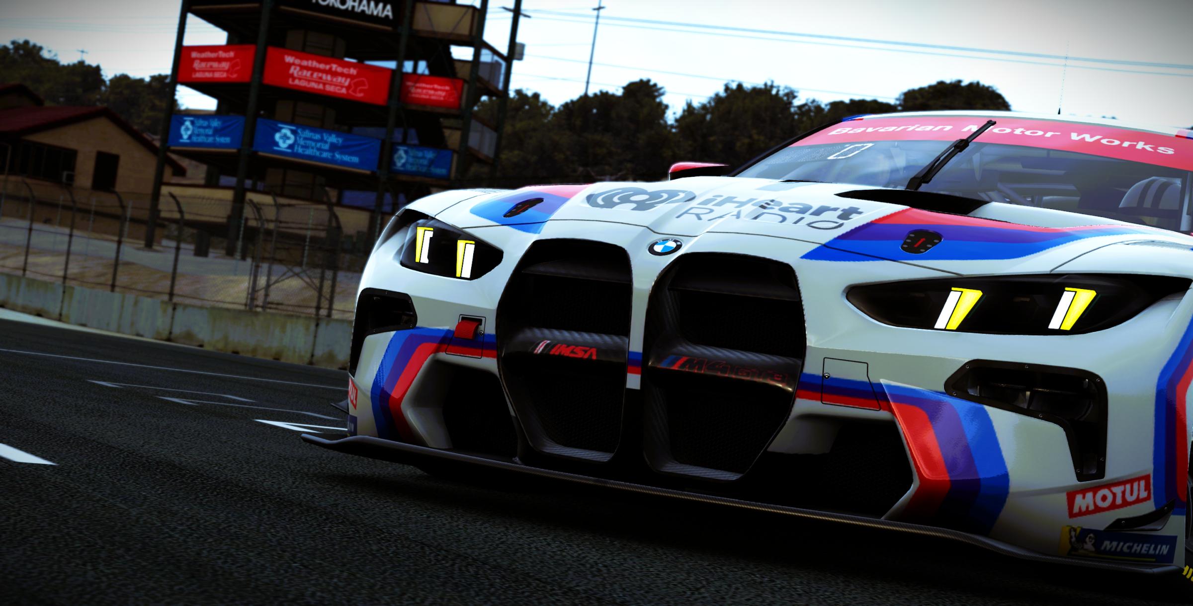 Preview of Paul Miller Racing #1 BMW M4 GT3 EVO 2026 Laguna Seca IMSA Livery by Samuel J Ball