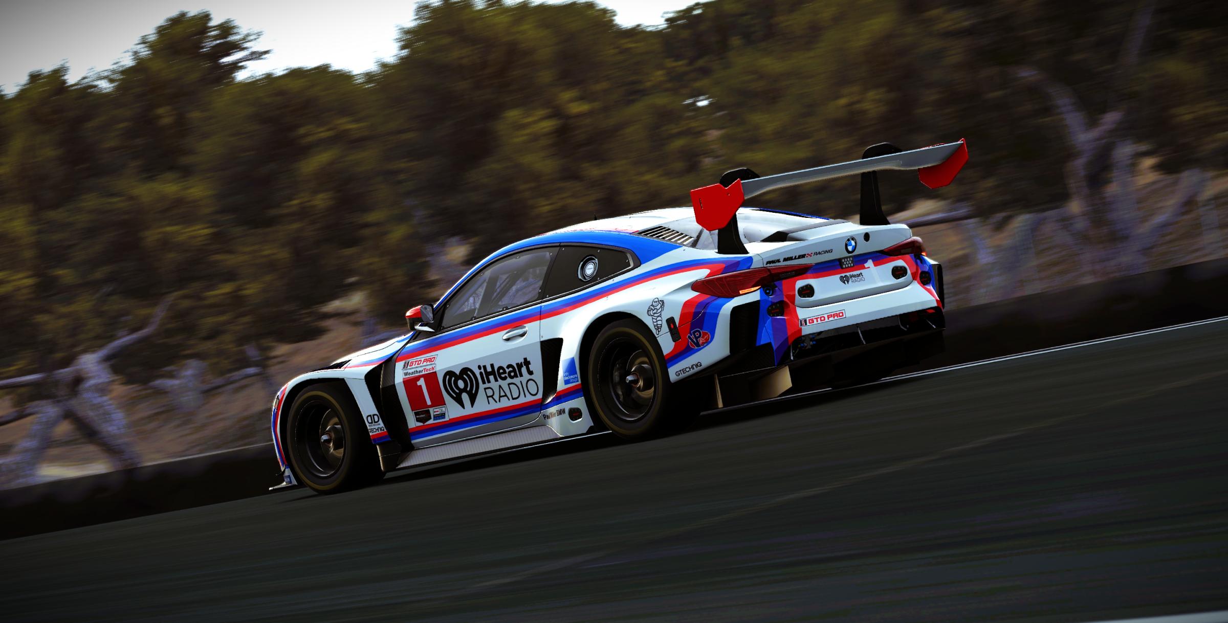 Preview of Paul Miller Racing #1 BMW M4 GT3 EVO 2026 Laguna Seca IMSA Livery by Samuel J Ball
