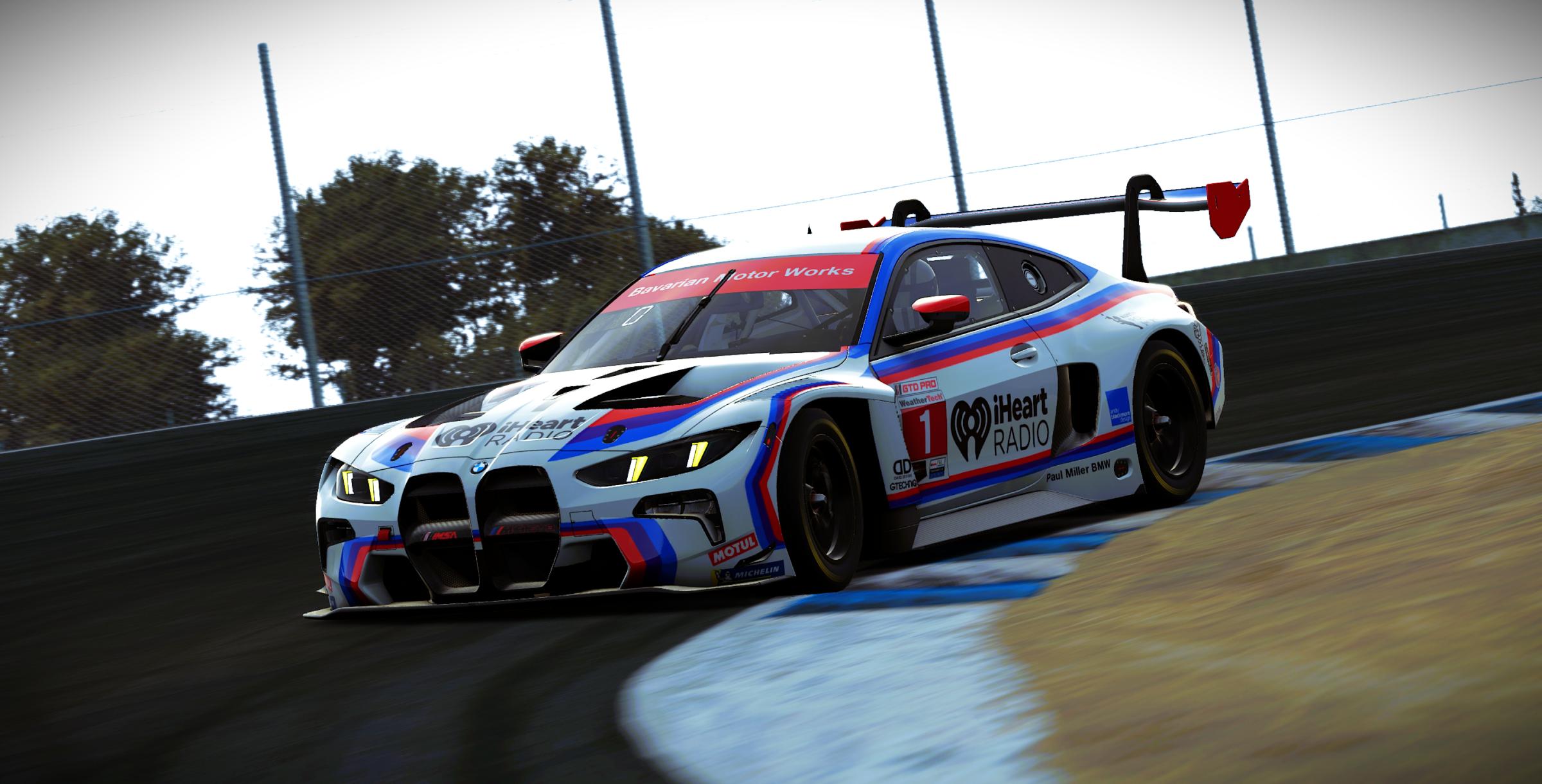 Preview of Paul Miller Racing #1 BMW M4 GT3 EVO 2026 Laguna Seca IMSA Livery by Samuel J Ball