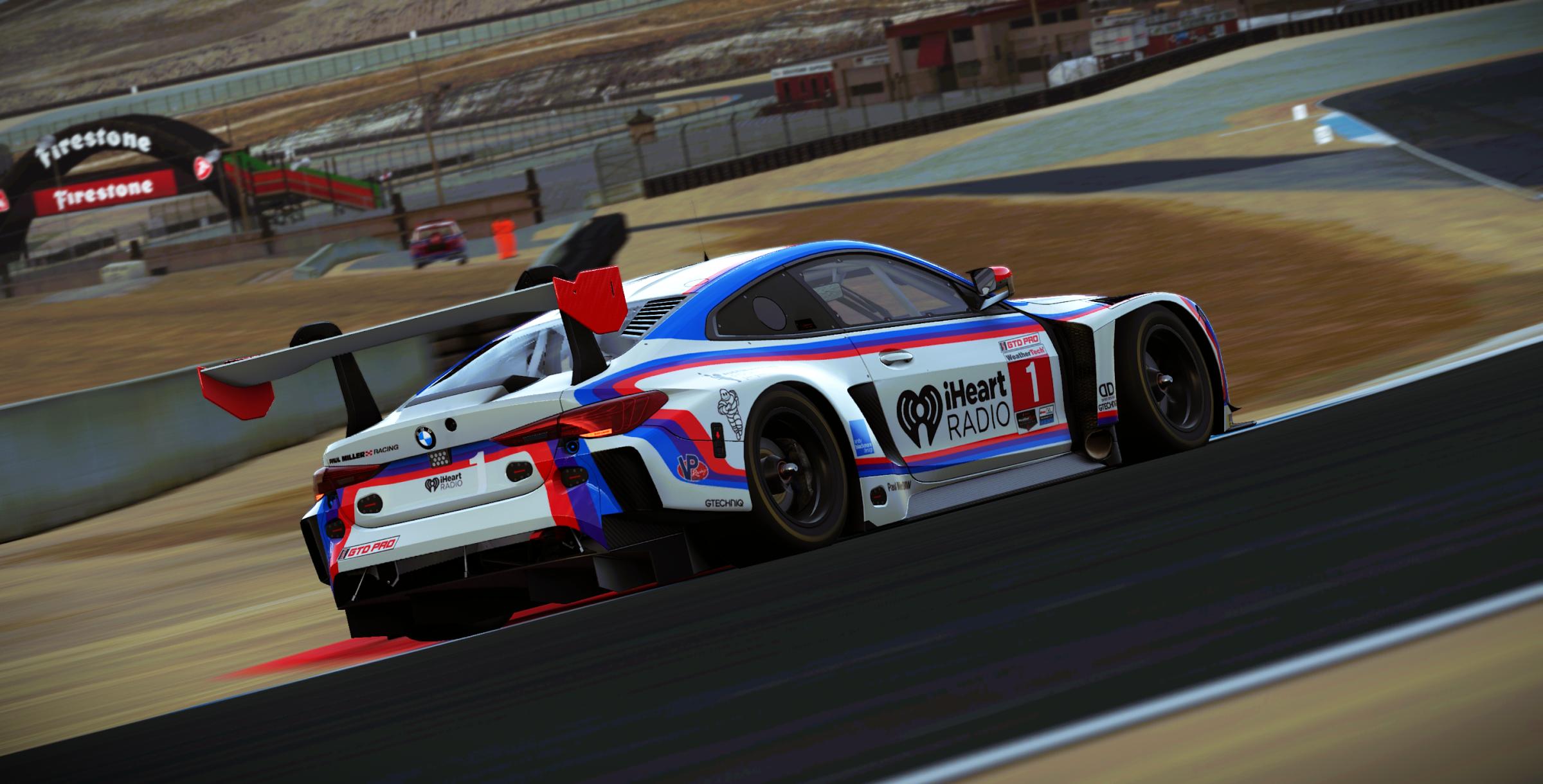Preview of Paul Miller Racing #1 BMW M4 GT3 EVO 2026 Laguna Seca IMSA Livery by Samuel J Ball