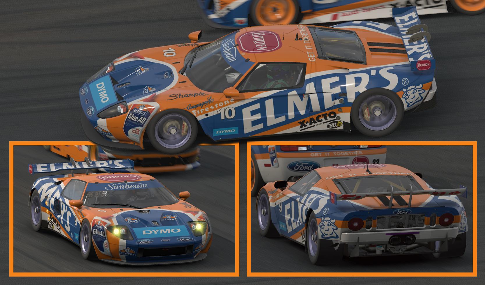 Preview of Ford GT 2 Elmers by Clyde Coman
