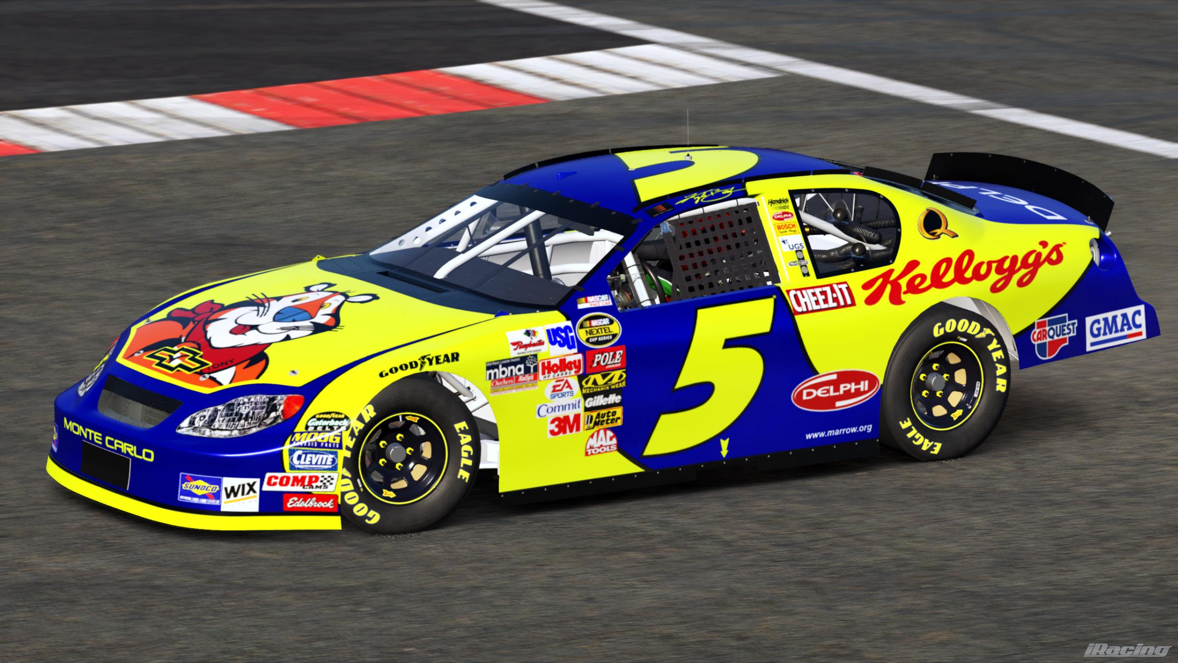 Preview of Kyle Busch 2005 Kelloggs (Sim #) by Gary P.