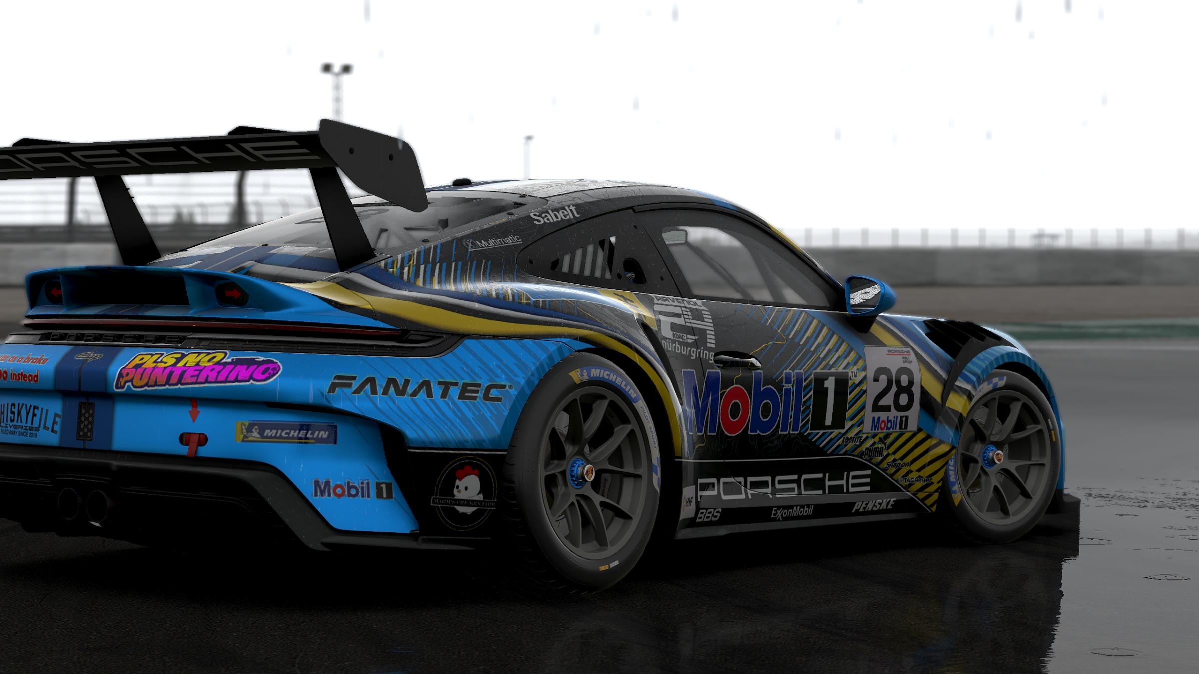 Preview of Bilstein Penske Mobil 1 Porsche Cup Car - Nurburgring 24h by Joshua JD Miller