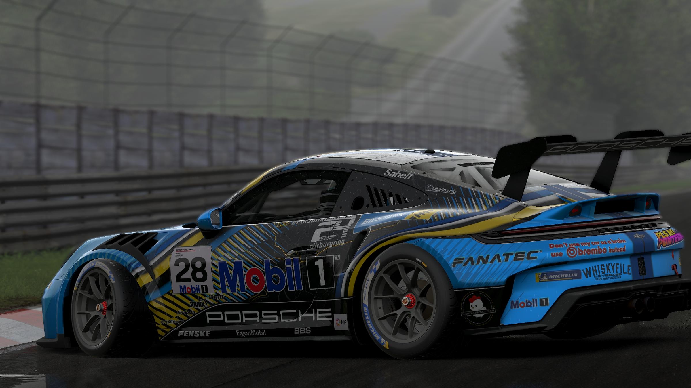 Preview of Bilstein Penske Mobil 1 Porsche Cup Car - Nurburgring 24h by Joshua JD Miller
