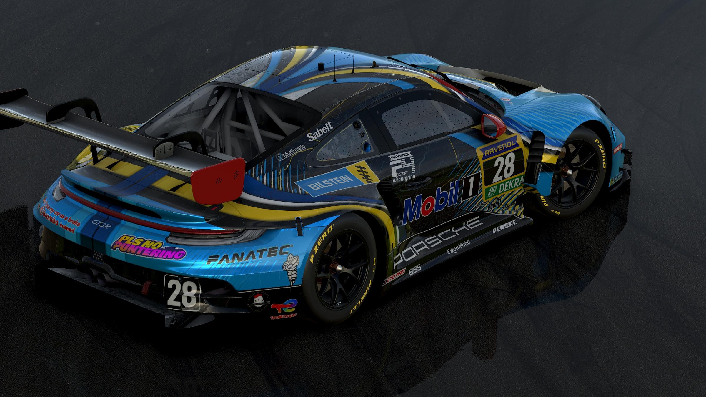 Preview of Bilstein Penske Mobil 1 Porsche 911 GT3 - Nurburgring 24h by Joshua JD Miller