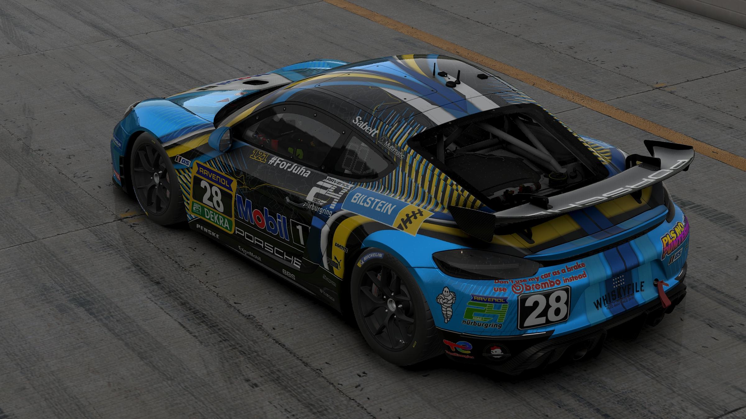 Preview of Bilstein Penske Mobil 1 Porsche Cayman GT4 - Nurburgring 24h by Joshua JD Miller