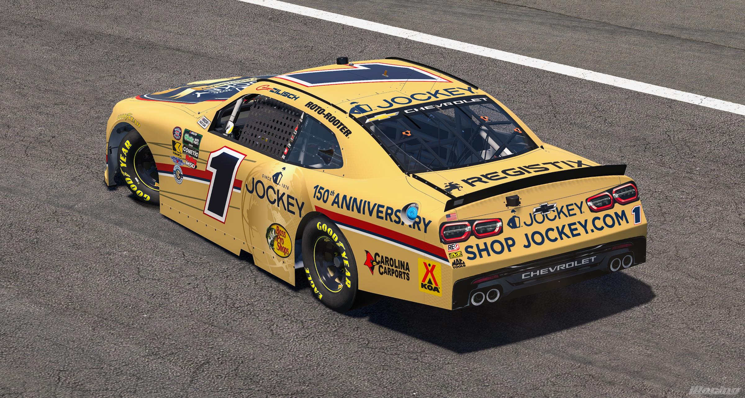 Preview of 2026 Connor Zilisch Jockey 150 Years Chevrolet (No #s) by Ryan A Williams