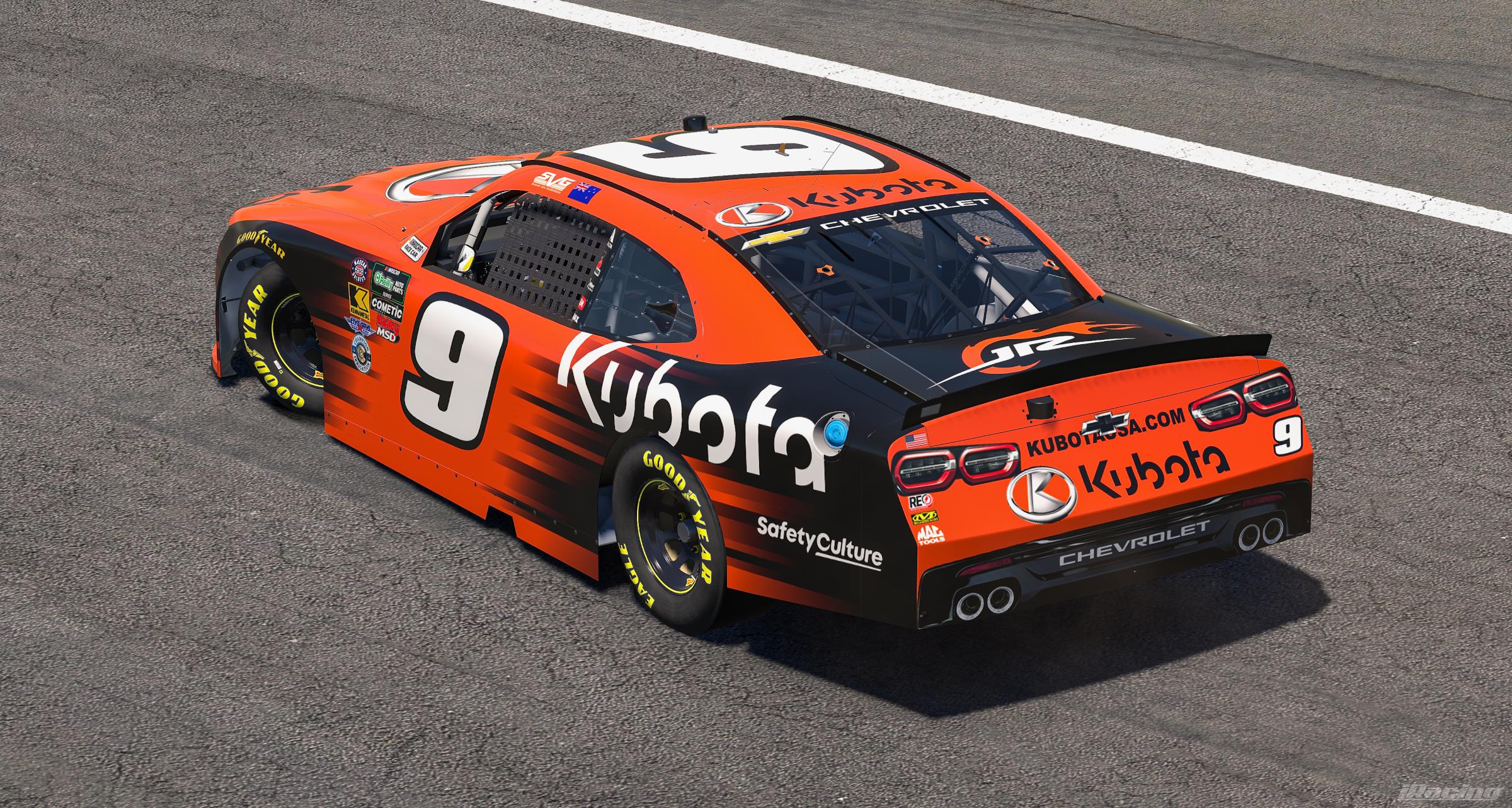 Preview of 2026 Shane Van Gisbergen Kubota Tractors Chevrolet by Ryan A Williams