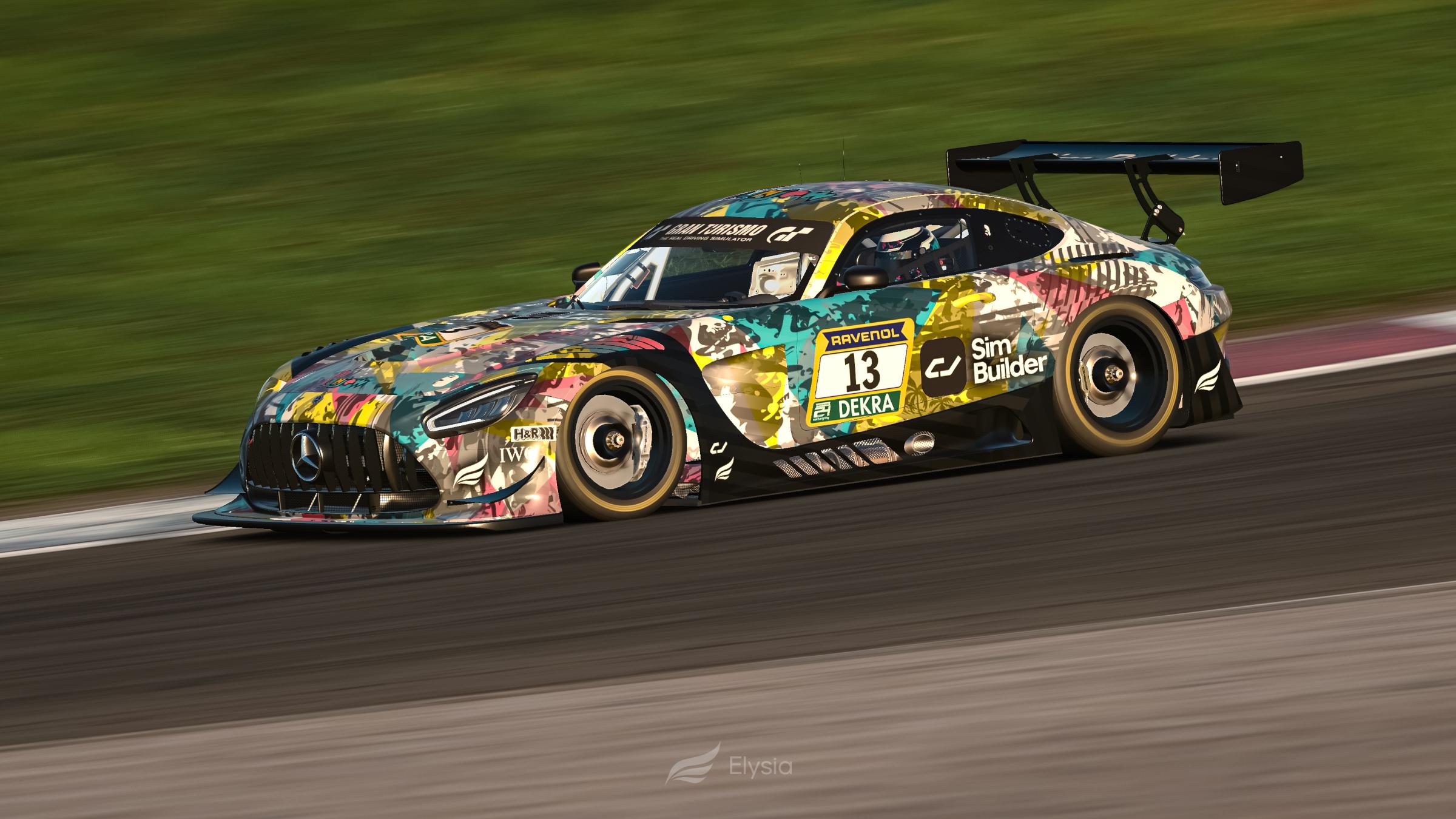Preview of Puncrew N24 Mercedes GT3 Evo by Mark D Reed