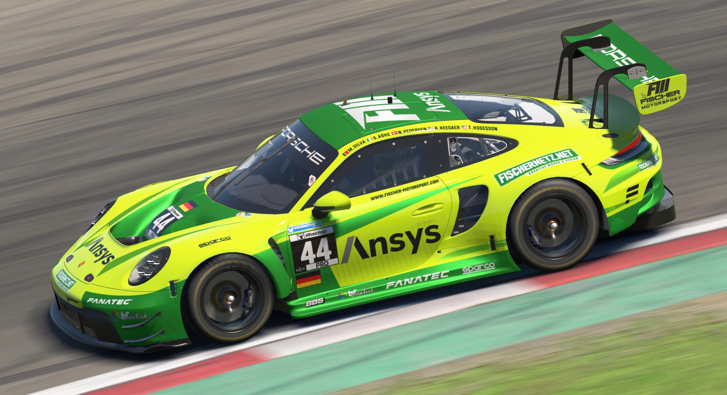 Preview of 2026 iRacing Nürburgring 24 Hours - Ansys Fischer Motorsport Porsche 911 GT3 R (992) by Benjamin Fischer
