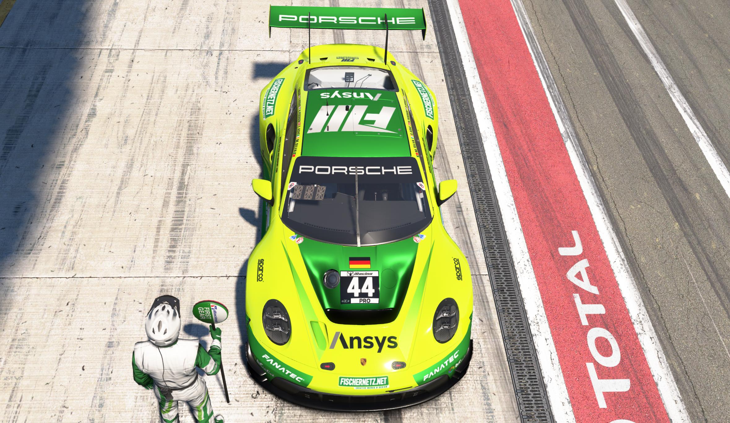 Preview of 2026 iRacing Nürburgring 24 Hours - Ansys Fischer Motorsport Porsche 911 GT3 R (992) by Benjamin Fischer