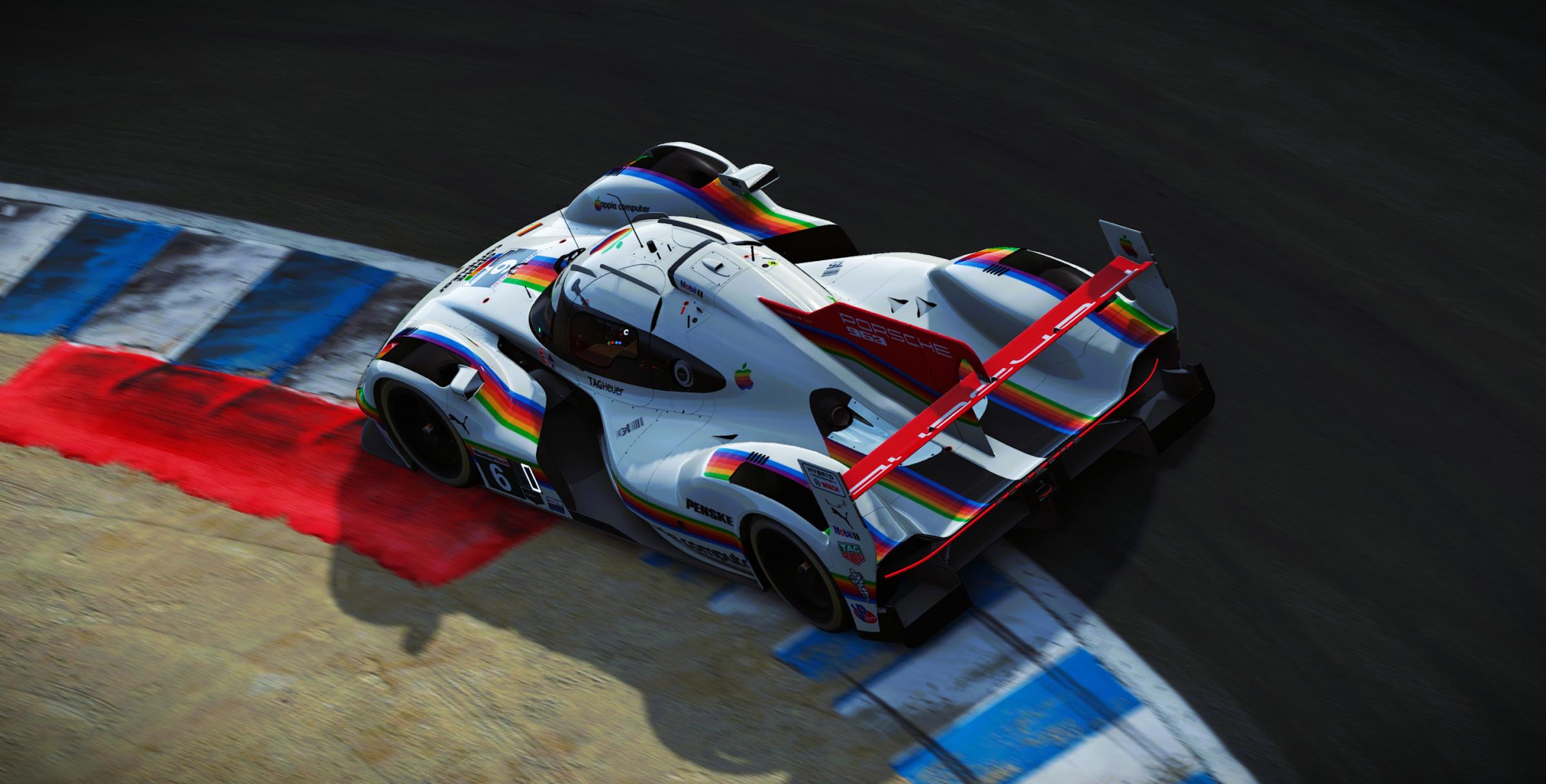Preview of Porsche Penske Motorsports #6 Porsche 963 GTP 2026 Laguna Seca IMSA Livery by Samuel J Ball