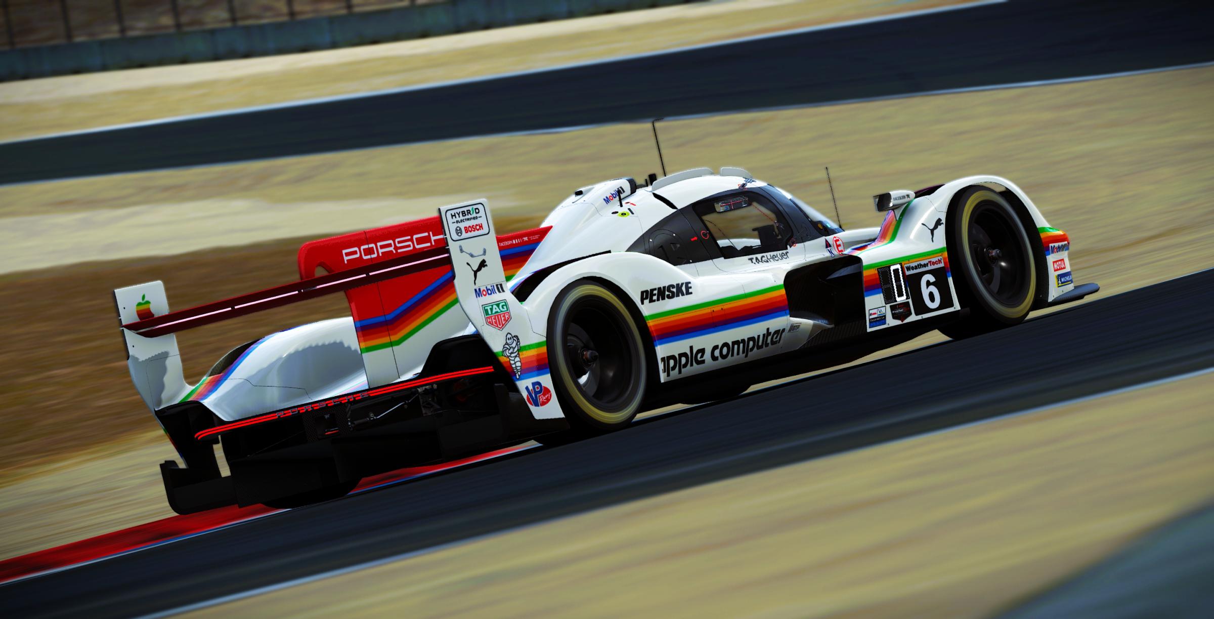 Preview of Porsche Penske Motorsports #6 Porsche 963 GTP 2026 Laguna Seca IMSA Livery by Samuel J Ball