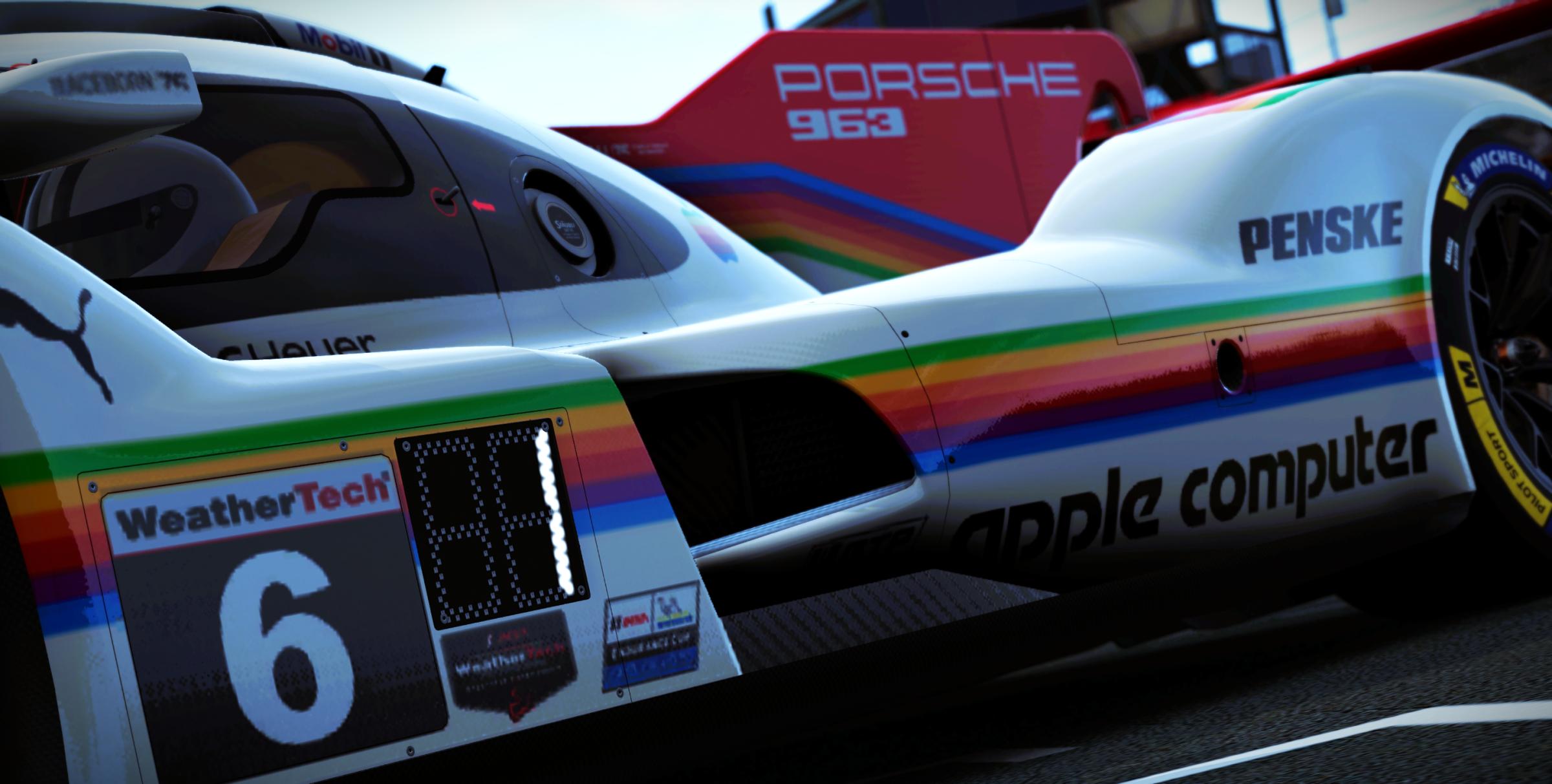 Preview of Porsche Penske Motorsports #6 Porsche 963 GTP 2026 Laguna Seca IMSA Livery by Samuel J Ball