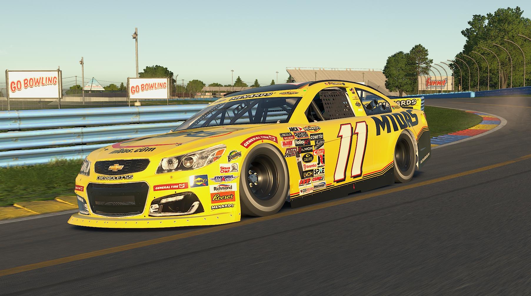 Preview of Trent Curtis -- #11 Midas of Geneva Chevy SS by Keith Black
