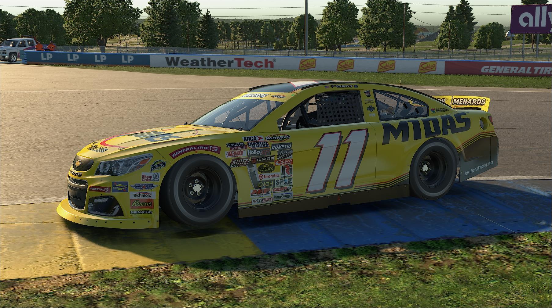 Preview of Trent Curtis -- #11 Midas of Geneva Chevy SS by Keith Black