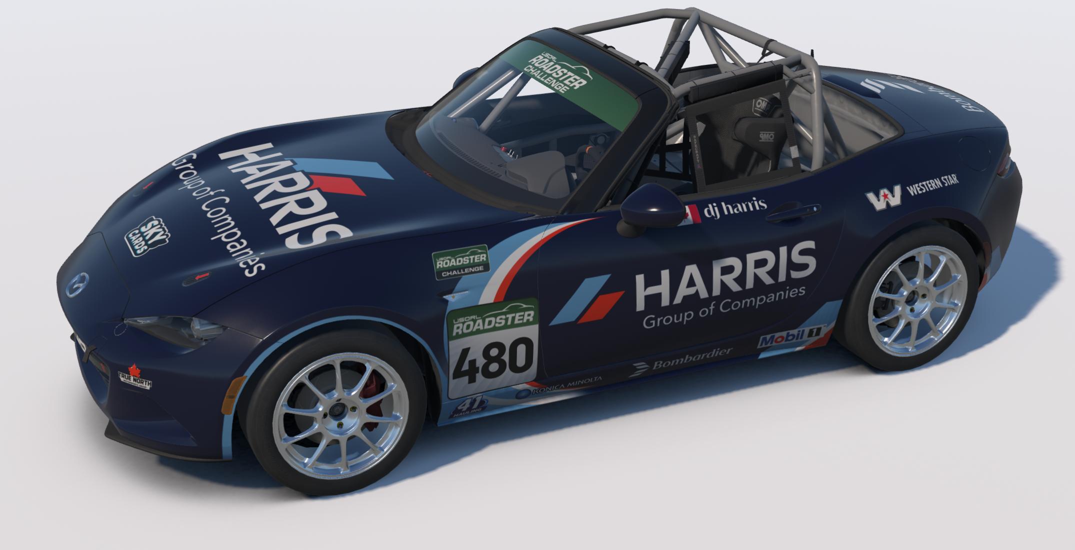 Preview of #480 - DJ Harris - Harris Group of Companies Mazda MX-5 USORL by Darrel Harris