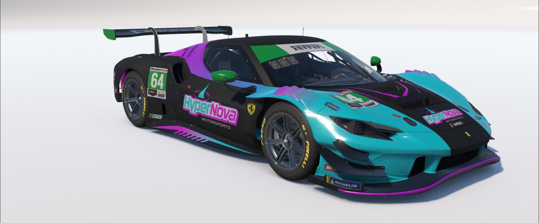 Preview of HyperNova 2026 Ferrari GT3 by Taylor Mynhier