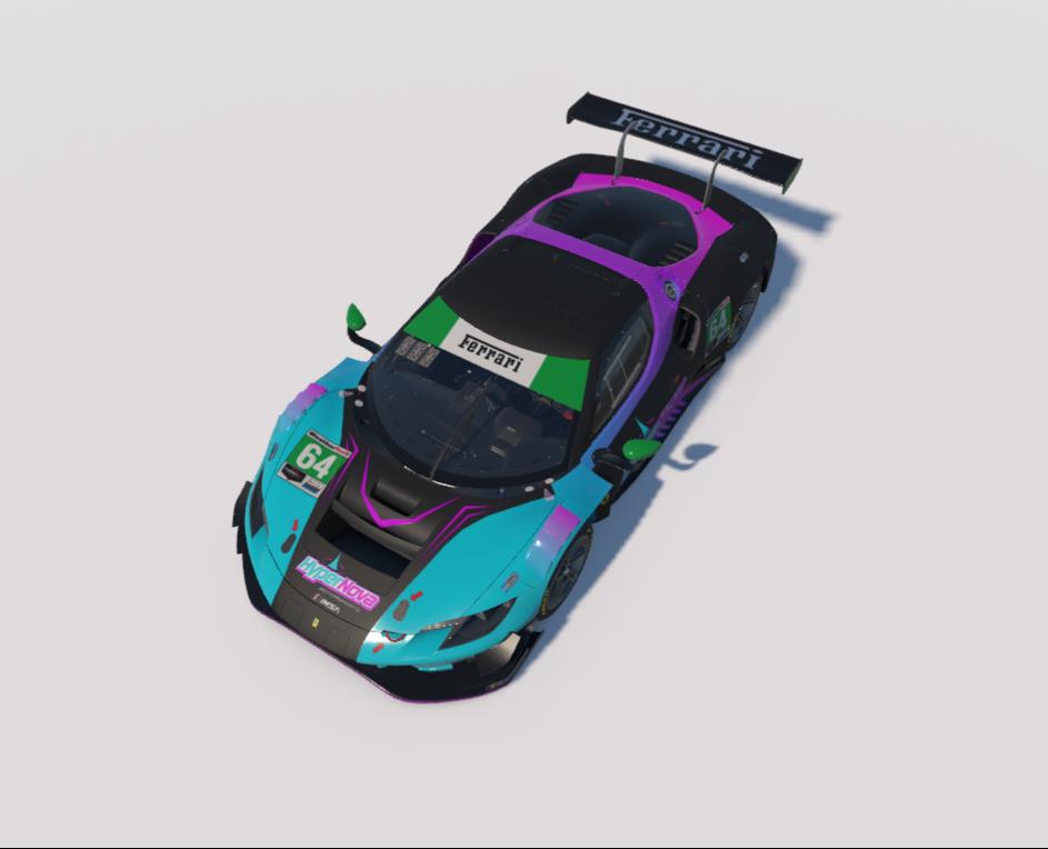 Preview of HyperNova 2026 Ferrari GT3 by Taylor Mynhier