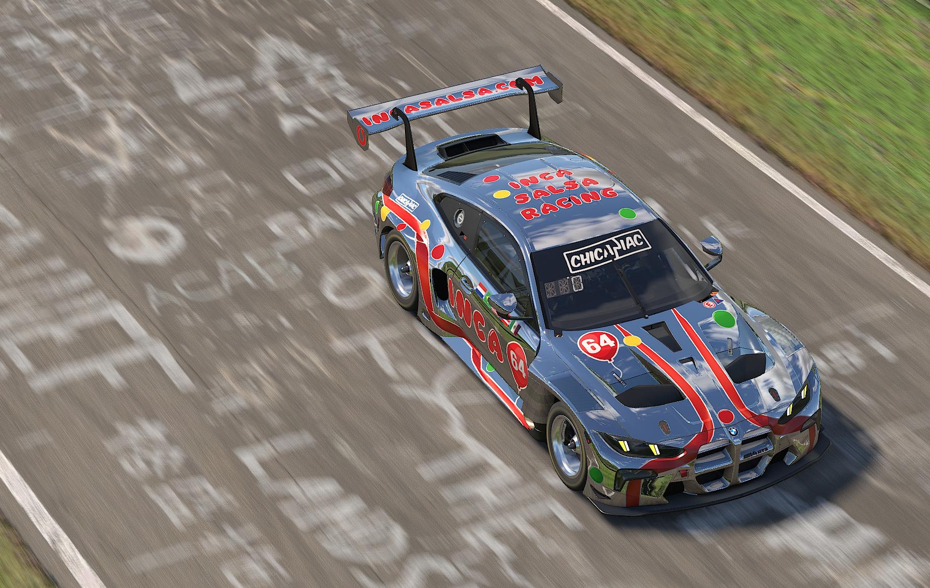 BMW M4 GT3 - INCA CLOWN CAR by Felipe F Ramos - Trading Paints
