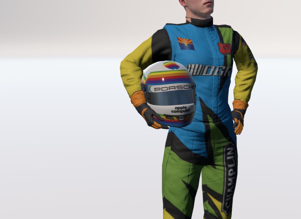 Preview of Porsche Apple Helmet by Michael C.