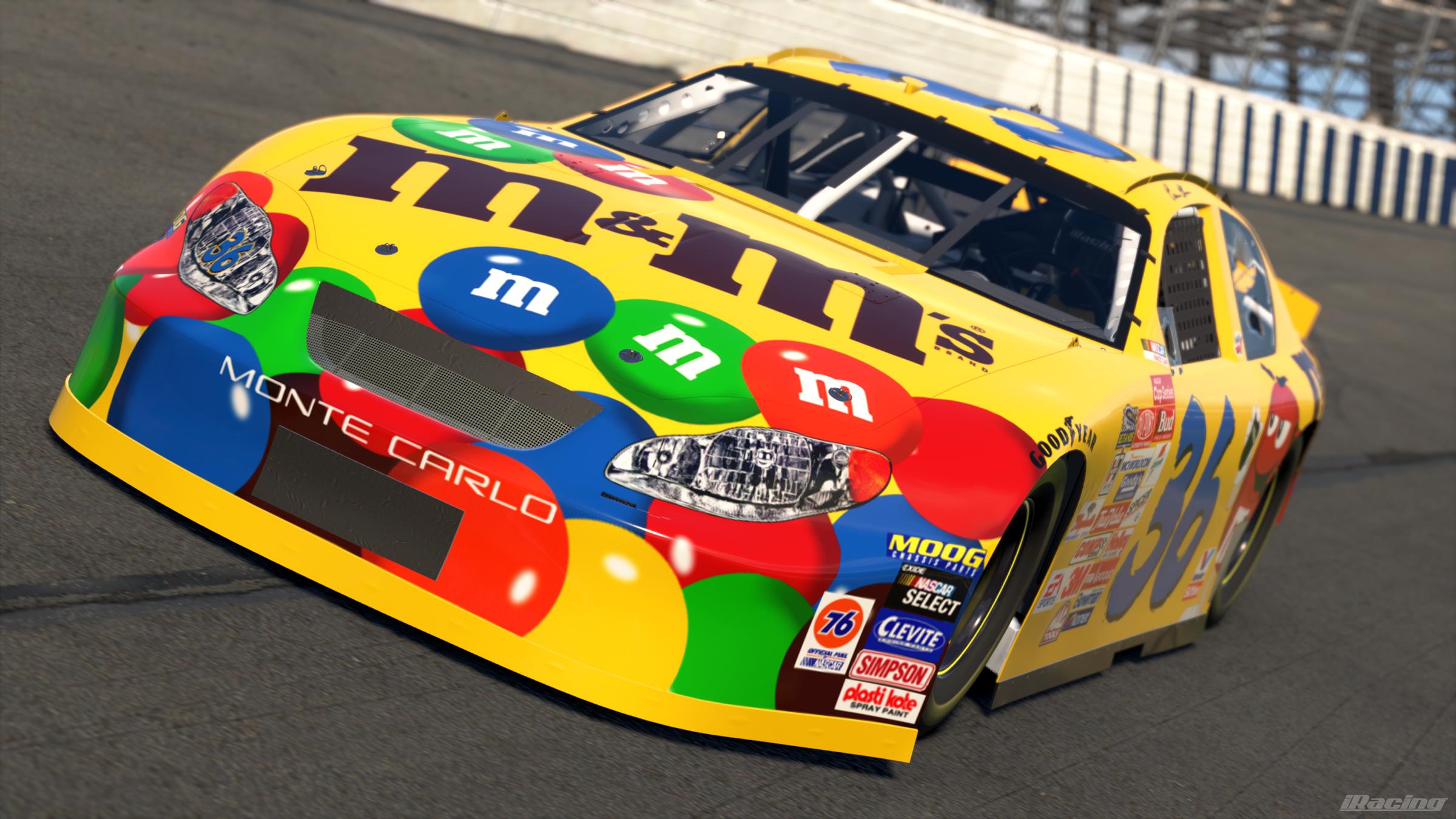 Preview of #36 1999 Ernie Irvan M&Ms by Vincent Giacalone