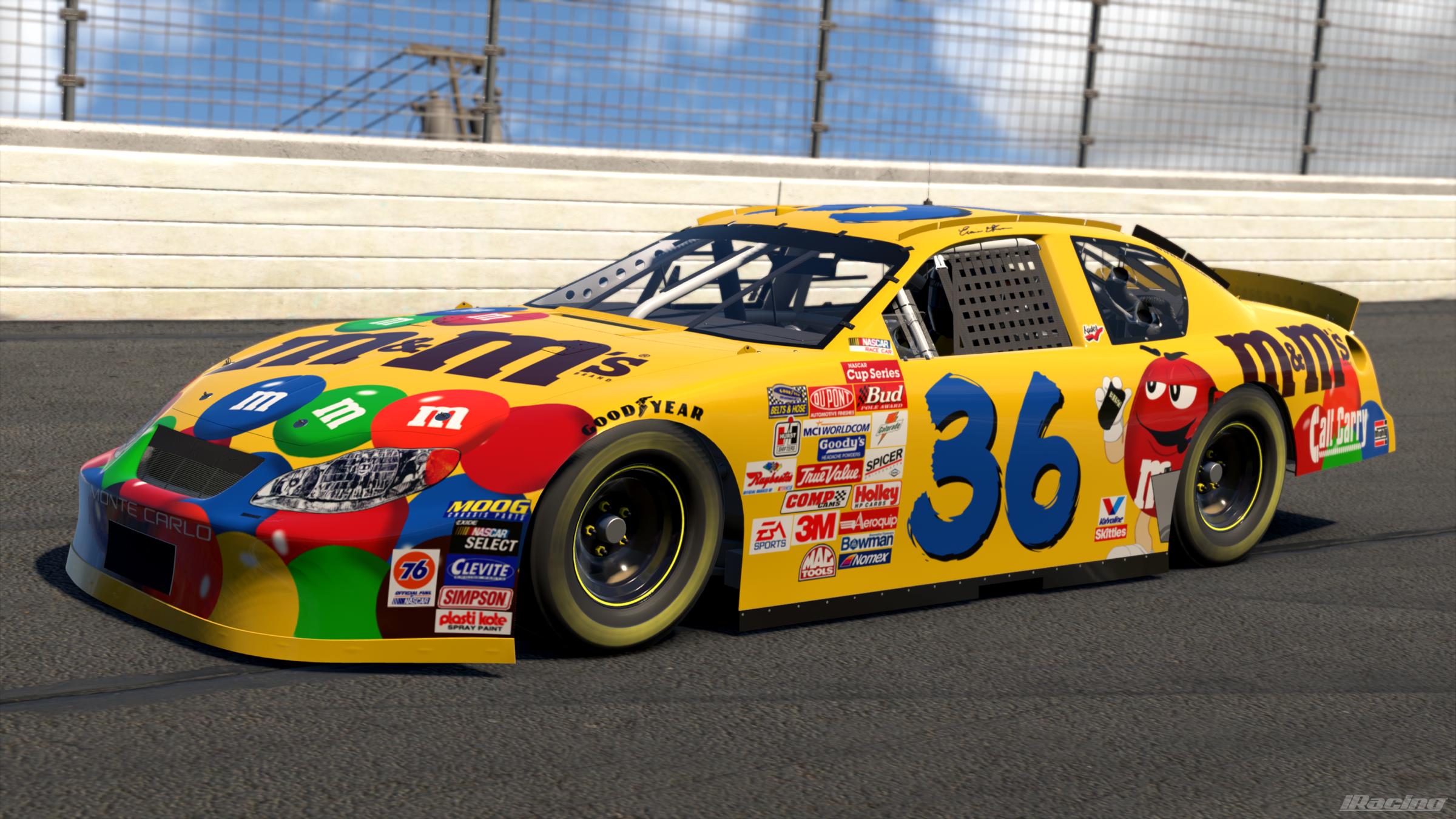 Preview of 1999 Ernie Irvan M&Ms by Vincent Giacalone